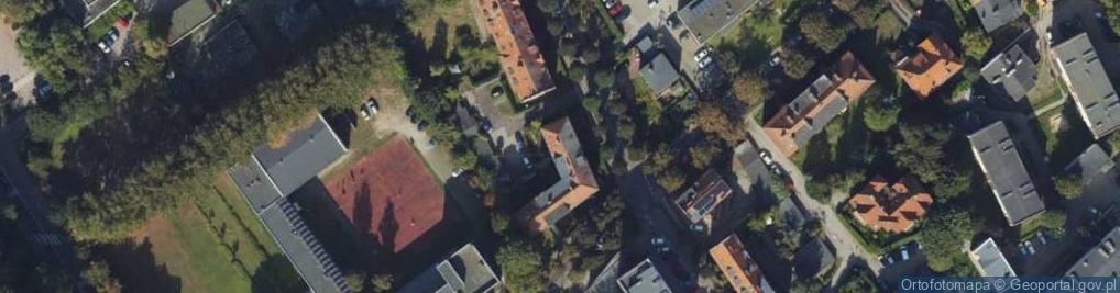 Zdjęcie satelitarne Króla Kazimierza Wielkiego ul.