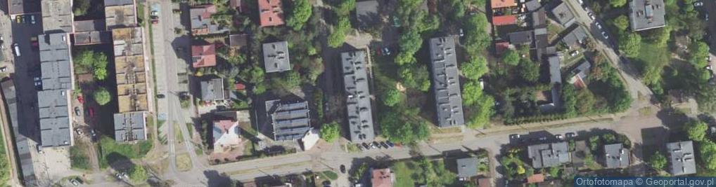 Zdjęcie satelitarne Królowej Jadwigi ul.