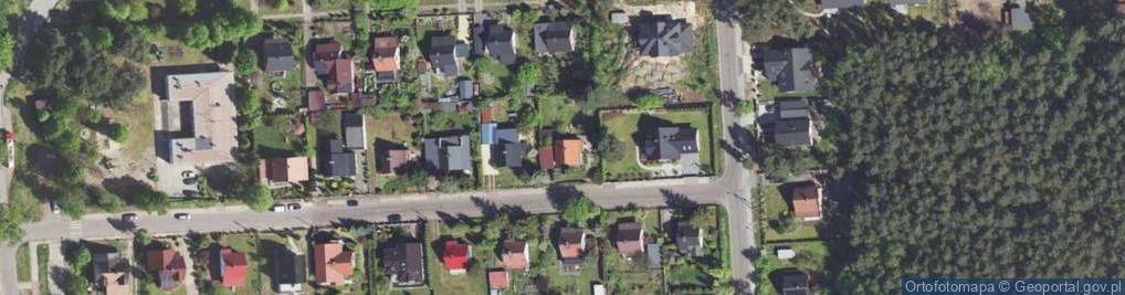 Zdjęcie satelitarne Kryptologów ul.