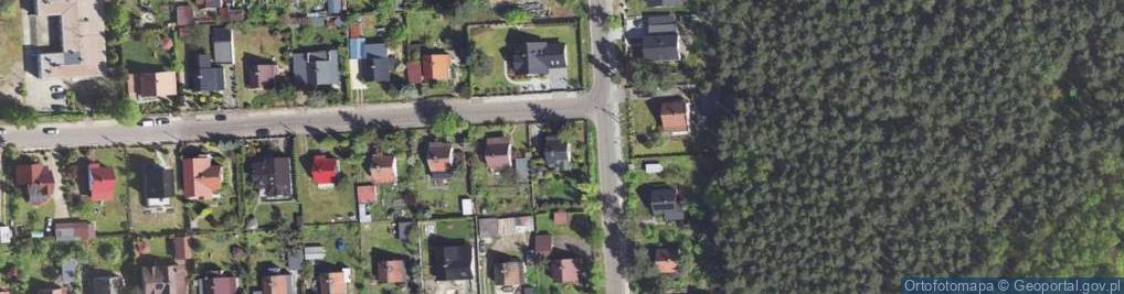 Zdjęcie satelitarne Kryptologów ul.