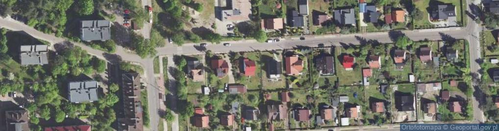 Zdjęcie satelitarne Kryptologów ul.