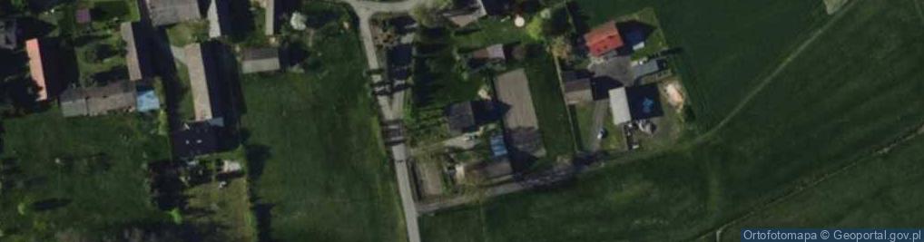 Zdjęcie satelitarne Krzywa ul.