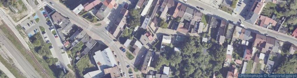 Zdjęcie satelitarne Kręta ul.