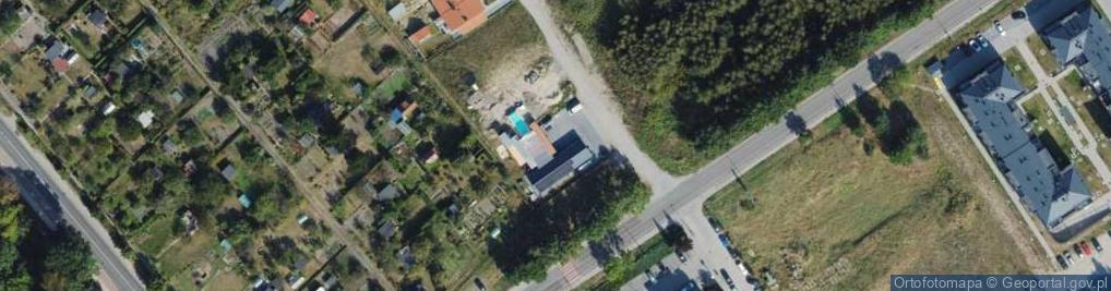 Zdjęcie satelitarne Kręta ul.