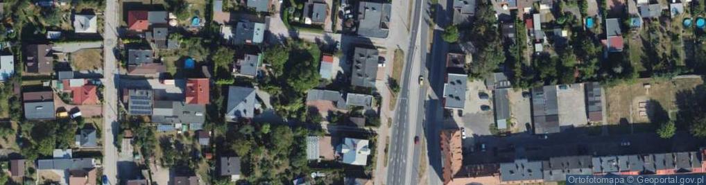 Zdjęcie satelitarne Króla Władysława Jagiełły ul.