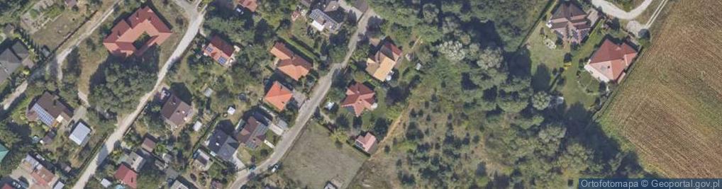 Zdjęcie satelitarne Kręta ul.