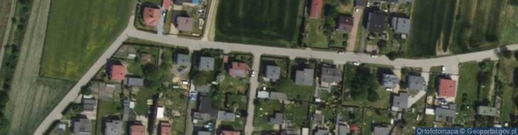 Zdjęcie satelitarne Krzywa ul.