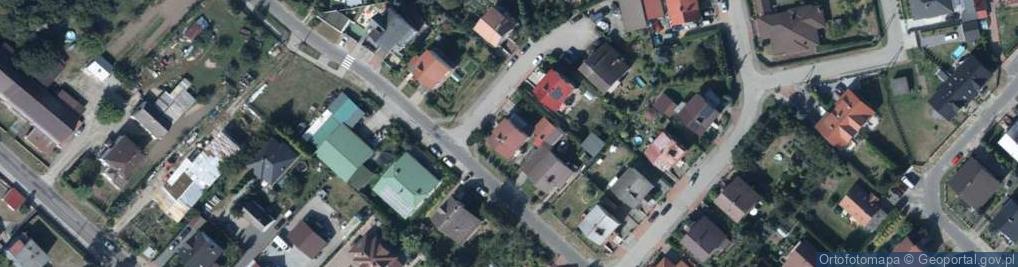 Zdjęcie satelitarne Królowej Jadwigi ul.