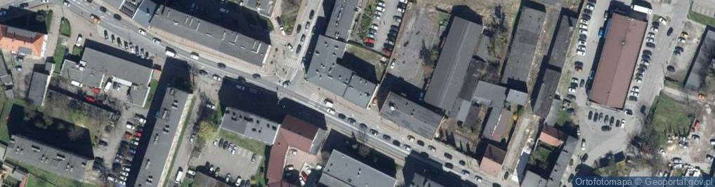 Zdjęcie satelitarne Krakowska ul.