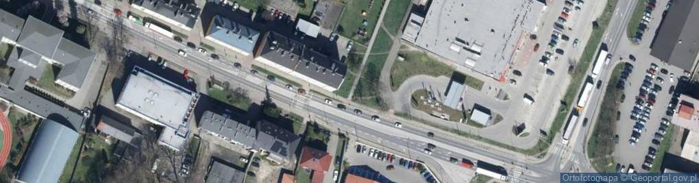 Zdjęcie satelitarne Krakowska ul.