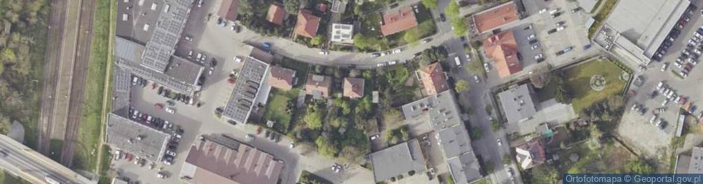 Zdjęcie satelitarne Królowej Jadwigi ul.