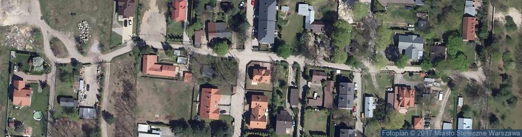Zdjęcie satelitarne Krzywa ul.