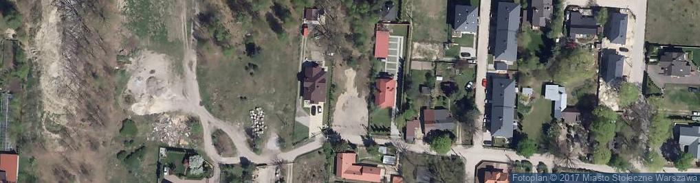 Zdjęcie satelitarne Krzywa ul.