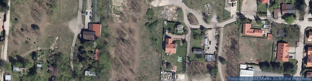 Zdjęcie satelitarne Krzywa ul.