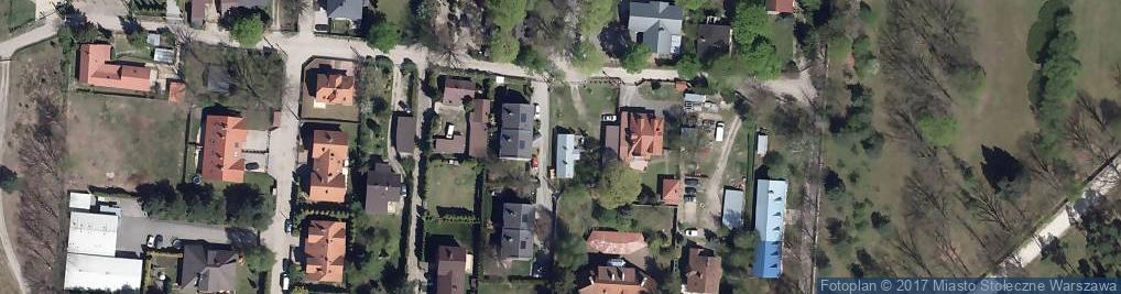 Zdjęcie satelitarne Krzywa ul.