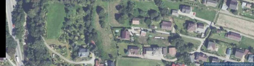 Zdjęcie satelitarne Krzywa ul.