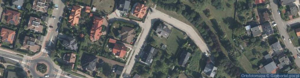 Zdjęcie satelitarne Krawiecka ul.
