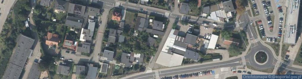 Zdjęcie satelitarne Kręta ul.