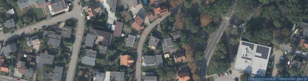 Zdjęcie satelitarne Kręta ul.