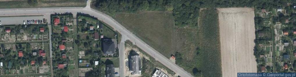 Zdjęcie satelitarne Krańcowa ul.