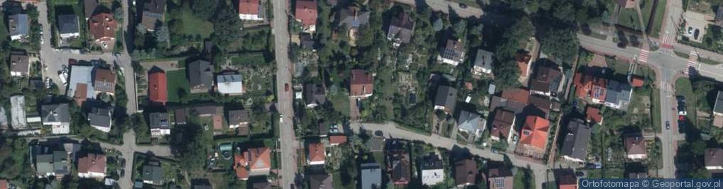 Zdjęcie satelitarne Kręta ul.