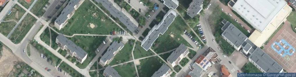 Zdjęcie satelitarne Króla Kazimierza Wielkiego ul.