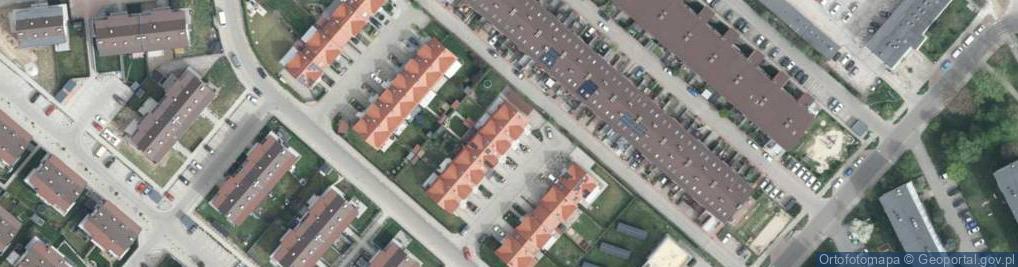 Zdjęcie satelitarne Królowej Elżbiety ul.