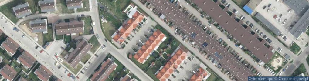 Zdjęcie satelitarne Królowej Elżbiety ul.