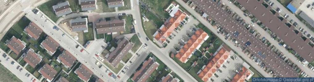 Zdjęcie satelitarne Królowej Elżbiety ul.