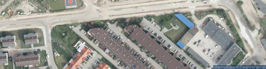 Zdjęcie satelitarne Królowej Elżbiety ul.