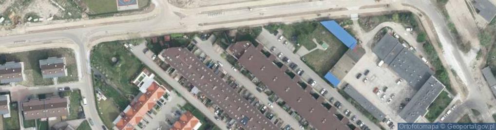 Zdjęcie satelitarne Królowej Elżbiety ul.