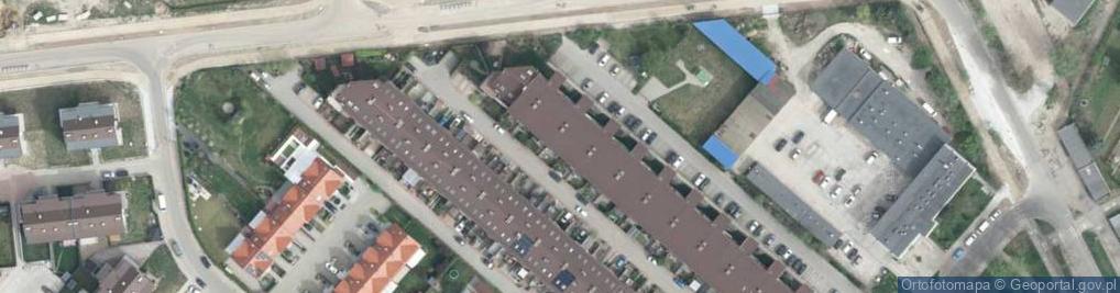 Zdjęcie satelitarne Królowej Elżbiety ul.