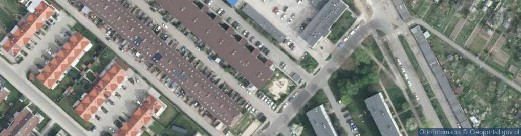 Zdjęcie satelitarne Królowej Elżbiety ul.