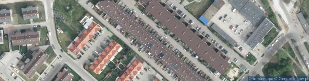Zdjęcie satelitarne Królowej Elżbiety ul.