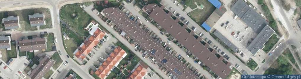 Zdjęcie satelitarne Królowej Elżbiety ul.
