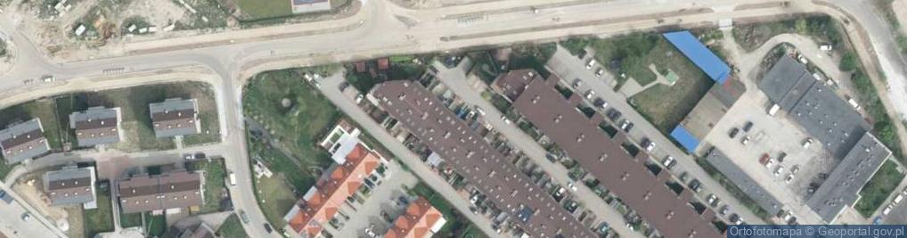 Zdjęcie satelitarne Królowej Elżbiety ul.