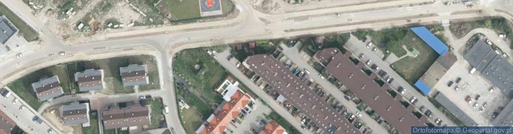 Zdjęcie satelitarne Królowej Elżbiety ul.