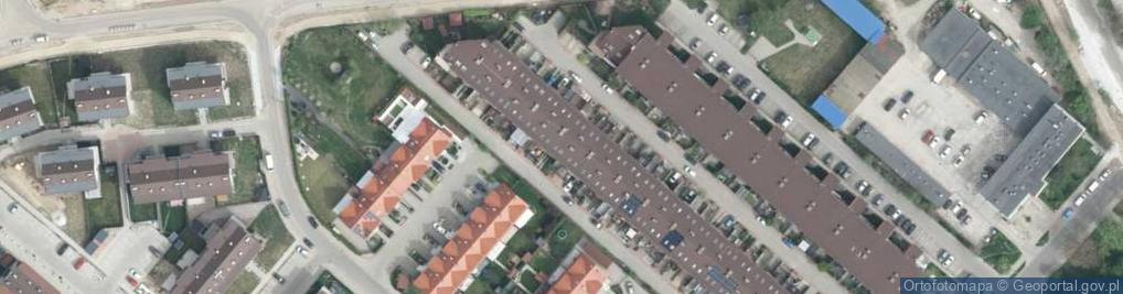 Zdjęcie satelitarne Królowej Elżbiety ul.