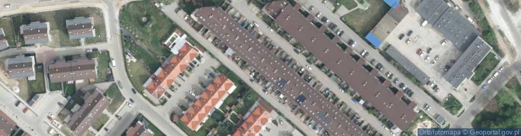 Zdjęcie satelitarne Królowej Elżbiety ul.