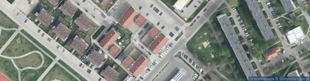 Zdjęcie satelitarne Królowej Elżbiety ul.
