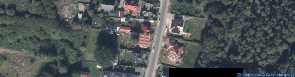 Zdjęcie satelitarne Krzywa ul.