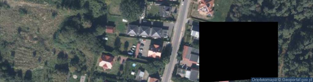 Zdjęcie satelitarne Krzywa ul.