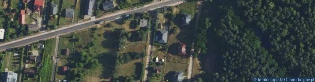 Zdjęcie satelitarne Kryształowa ul.