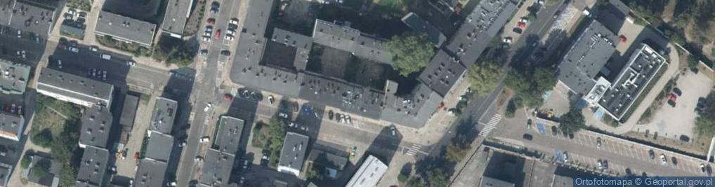 Zdjęcie satelitarne Króla Władysława Jagiełły ul.
