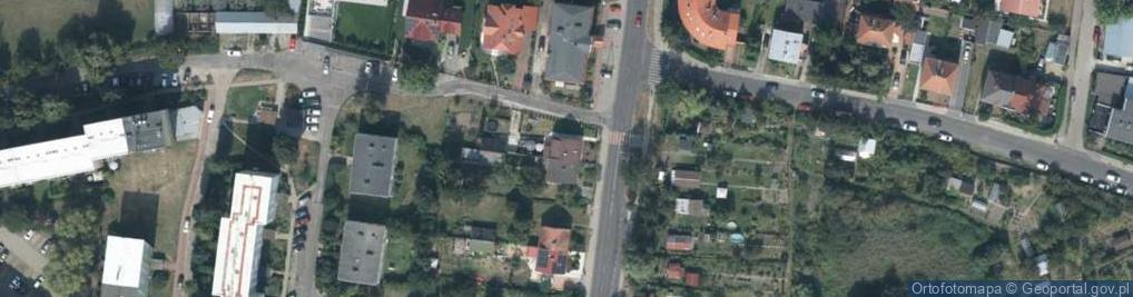 Zdjęcie satelitarne Krakowska ul.