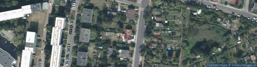 Zdjęcie satelitarne Krakowska ul.