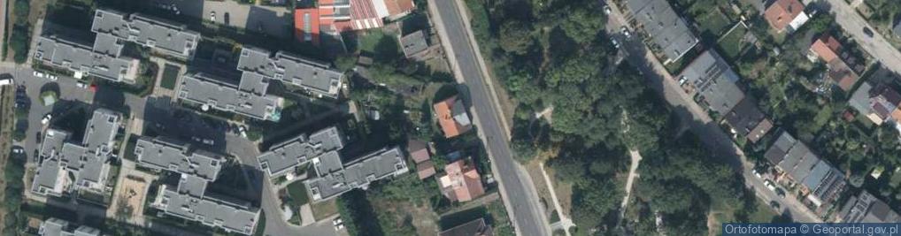 Zdjęcie satelitarne Krakowska ul.