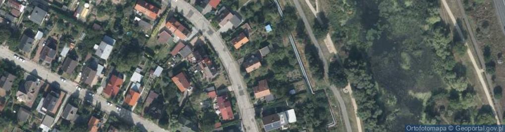 Zdjęcie satelitarne Kręta ul.