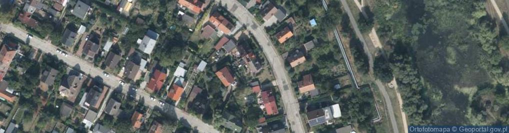 Zdjęcie satelitarne Kręta ul.
