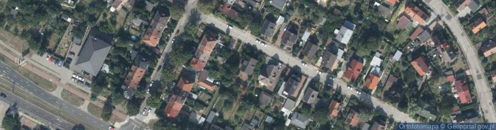Zdjęcie satelitarne Krótka ul.